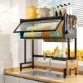 Escurridor-De-Platos-85cm-Ahorrador-de-espacios-con-tapa-2
