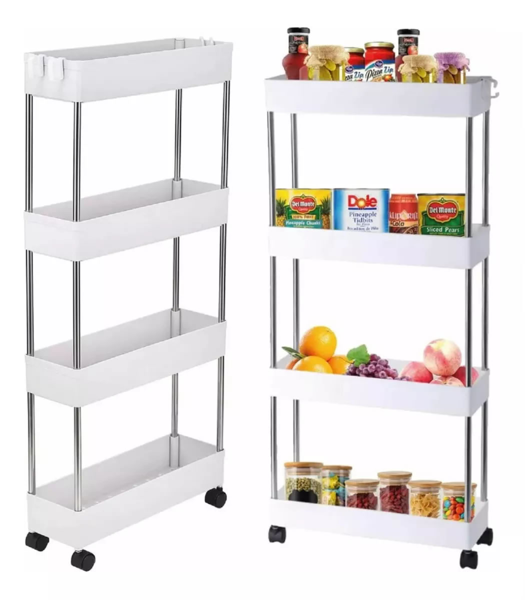 Organizador de ruedas Multiusos compacto 4 Bandejas 4 organizador de ruedas multiusos compacto 4 bandejas 2